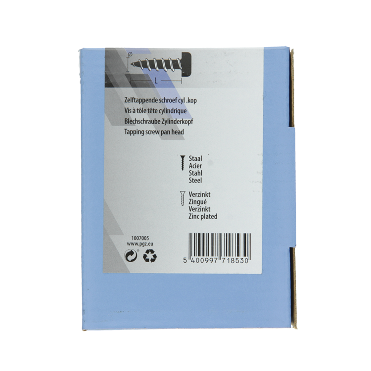 Mack 1007005 - autotaraudeur. vis culasse 100 100 pcs 5,5x25mm | 3 pièces