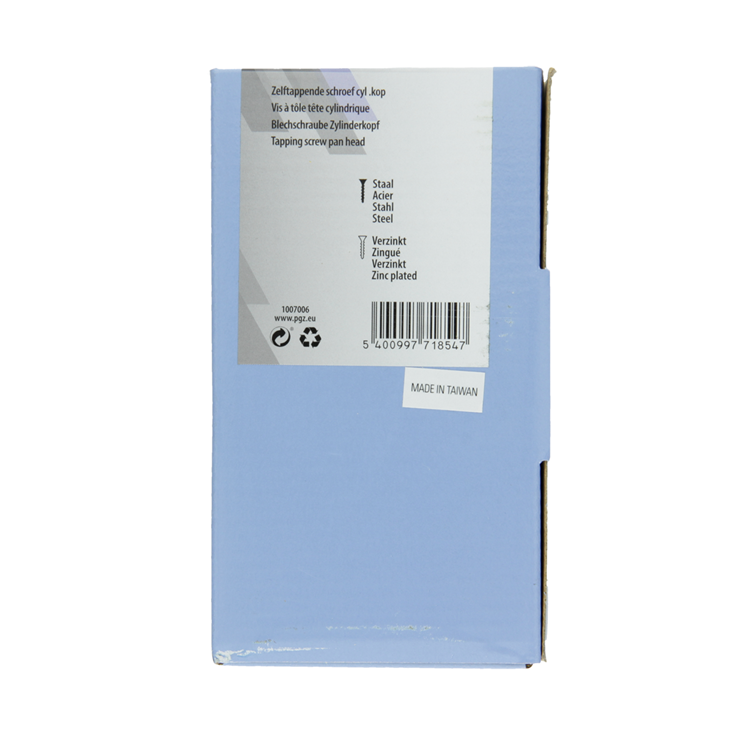 Mack 1007006 - autotaraudeuse. vis culasse 100 100 pcs 5,5x50mm | 3 pièces