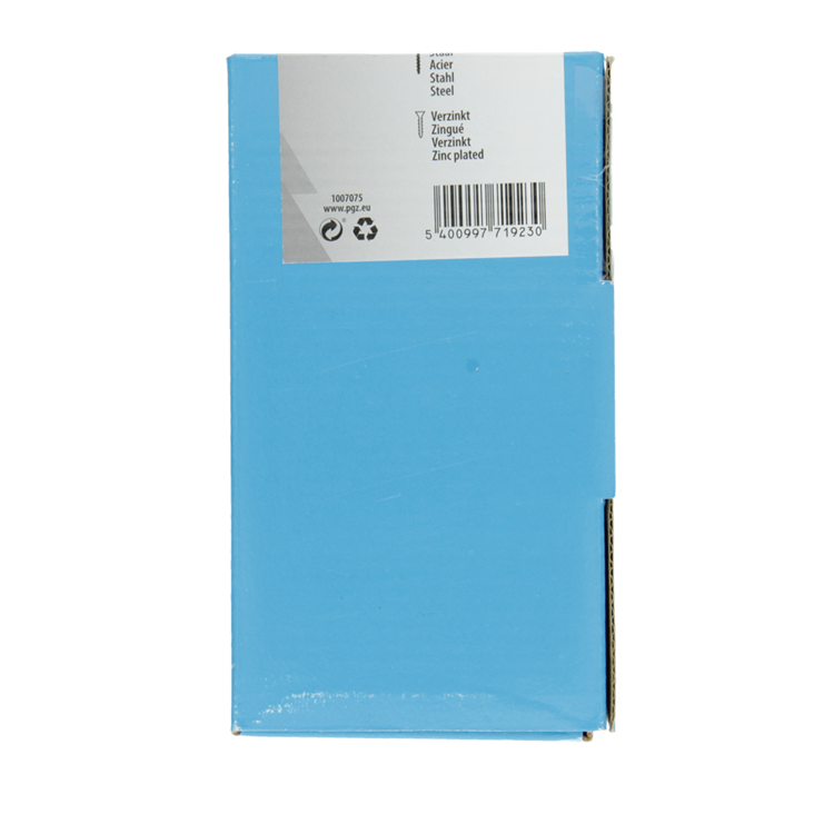 Mack 1007075 - boulon de robinet + écrou galvanisé 100 pcs 6 x 60 mm | 2 pièces