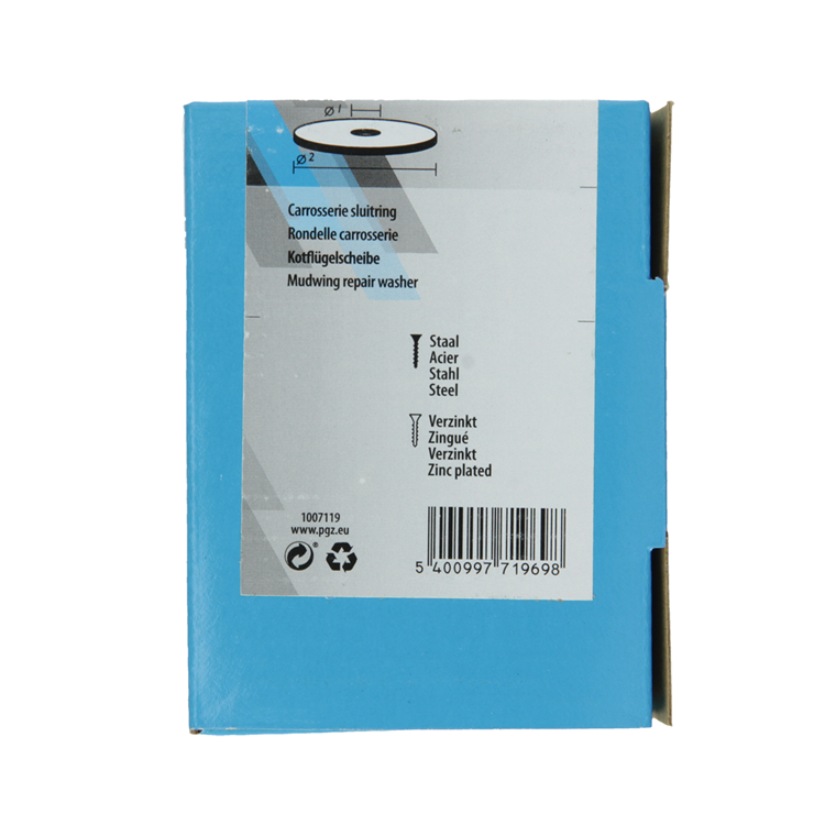 Mack 1007119 - anneaux de corps 200 pièces 5,2 x 20 mm | 5 pièces