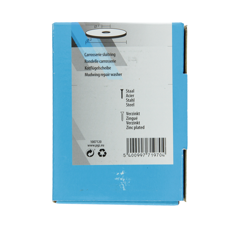 Mack 1007120 - anneaux de corps 200 pièces 6,5 x 20 mm | 5 pièces