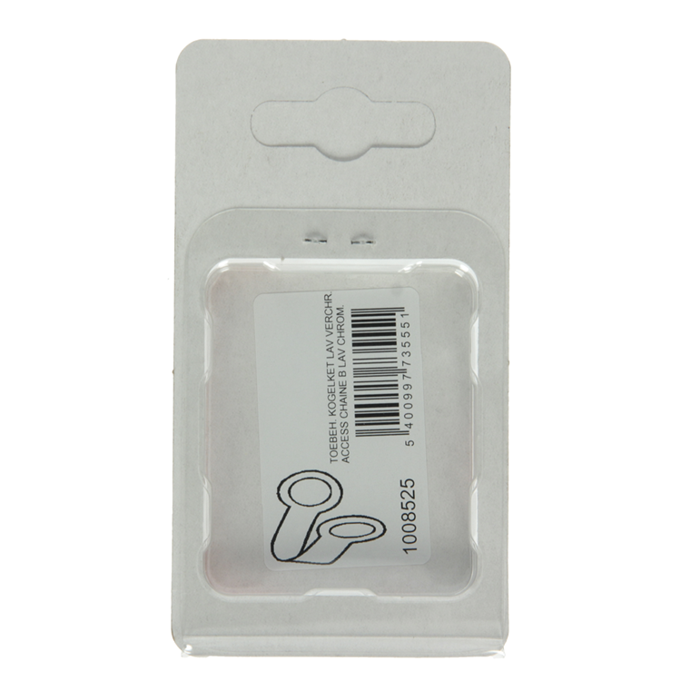 Mack 1008525 - accessoires évier à chaîne à billes chromé k | 5 pièces