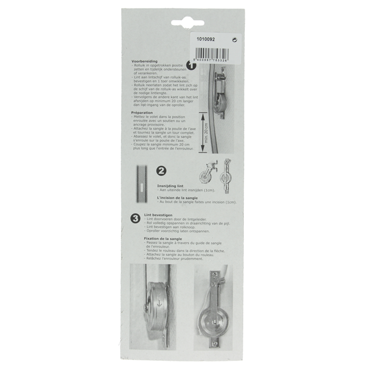 Mack 1010092 - 1 accessoire enrouleur de ruban 6m 22mm | 5 pièces