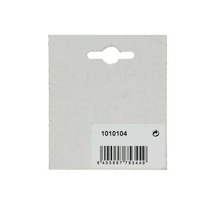 Mack 1010104 - 1 guide-ruban pour volet roulant blanc 14mm | 5 pièces
