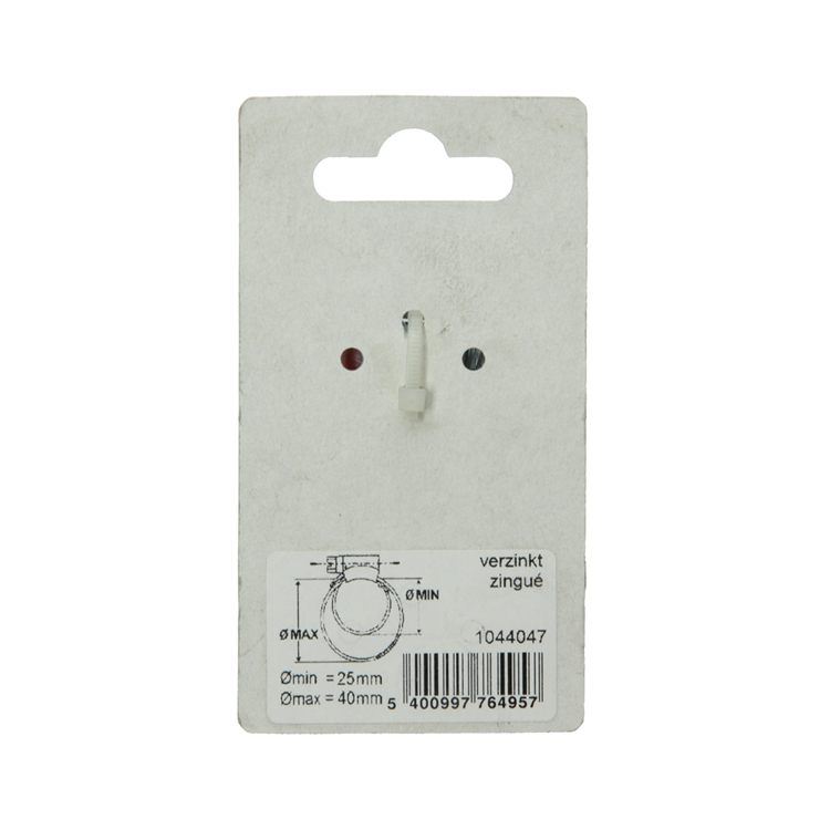 Mack 1044047 - anneau de tension galvanisé (2) 25-40mm | 10 pièces