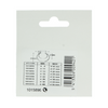 Mack 1015896 - 2 anneaux de tension galvanisés carte 8x14mm | 10 pièces