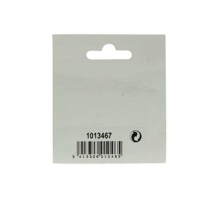 Mack 1013467 - 2 charnières de meuble droite nickelées h 30 x l 40 mm | 5 pièces