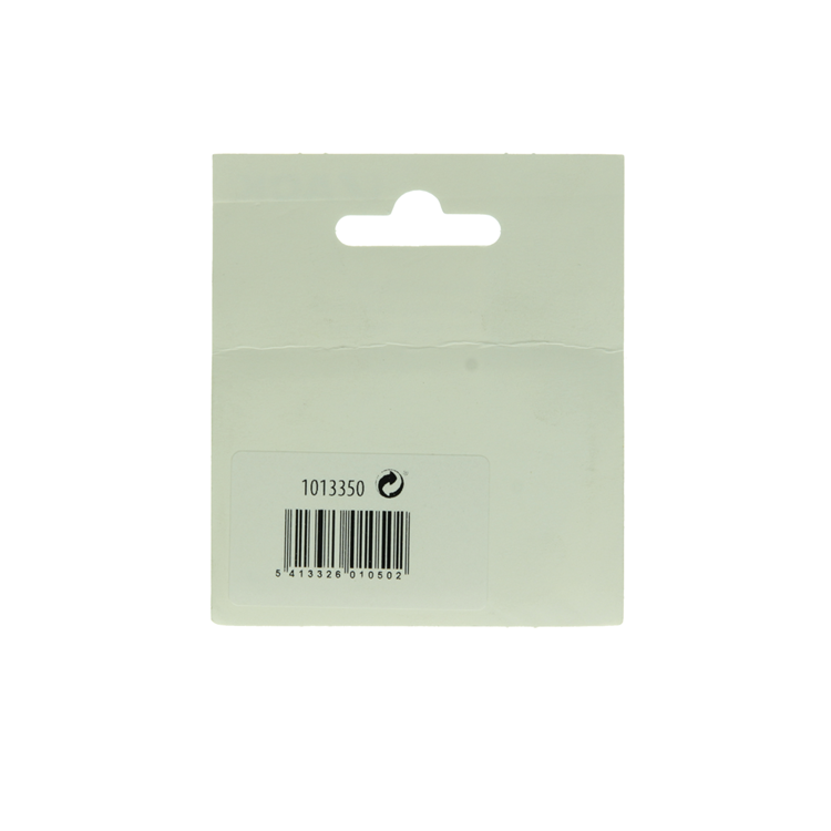 Mack 1013350 - 2 charnières de meuble gauche nickelées h 40 x l 50 mm | 5 pièces