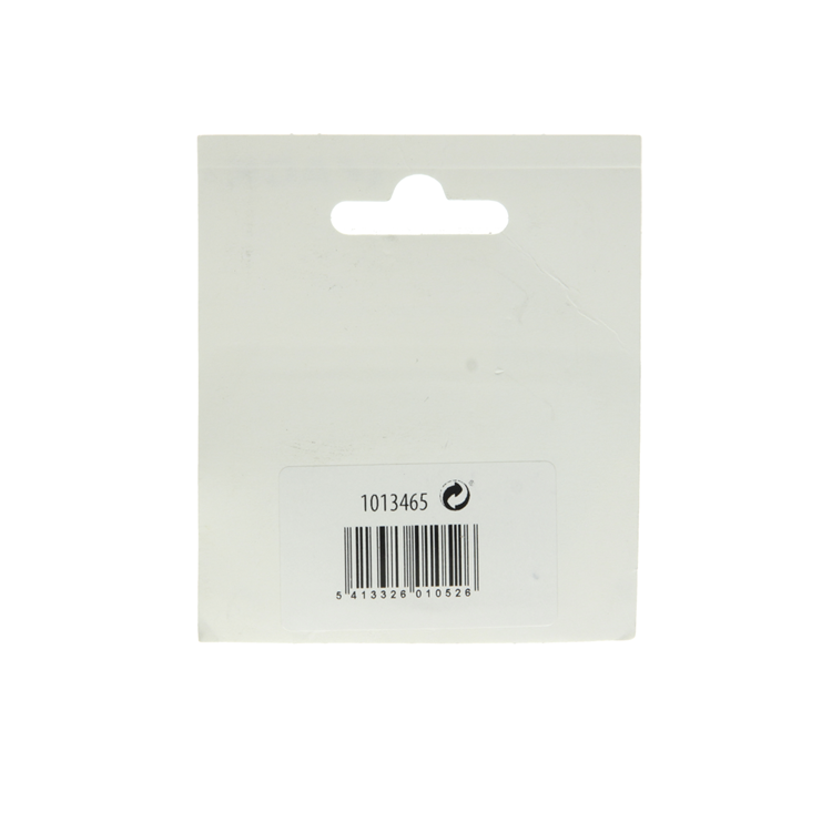 Mack 1013465 - 2 charnières de meuble droite nickelées h 50 x l 40 mm | 5 pièces