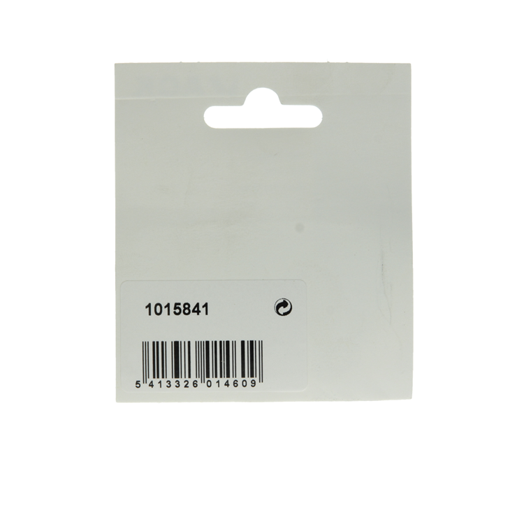 Mack 1015841 - 20 équerres d'étagère plastique marron ø 6 mm | 5 pièces