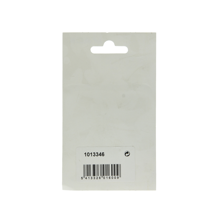 Mack 1013346 - 4 coins de valise nickelés 35 mm | 5 pièces