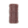 Mack 1014100 - corde d'emballage jute rouge blanc 1mm env. 90m | 10 pièces
