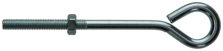 Mack 1008555 - 2 boulons à œil + écrou m10 x 150mm galvanisé | 10 pièces