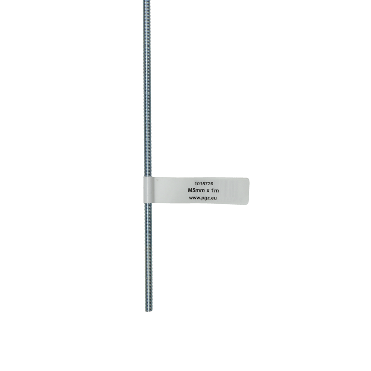 Mack 1015726 - tiges filetées galvanisées din 976 m5x1m | 10 pièces