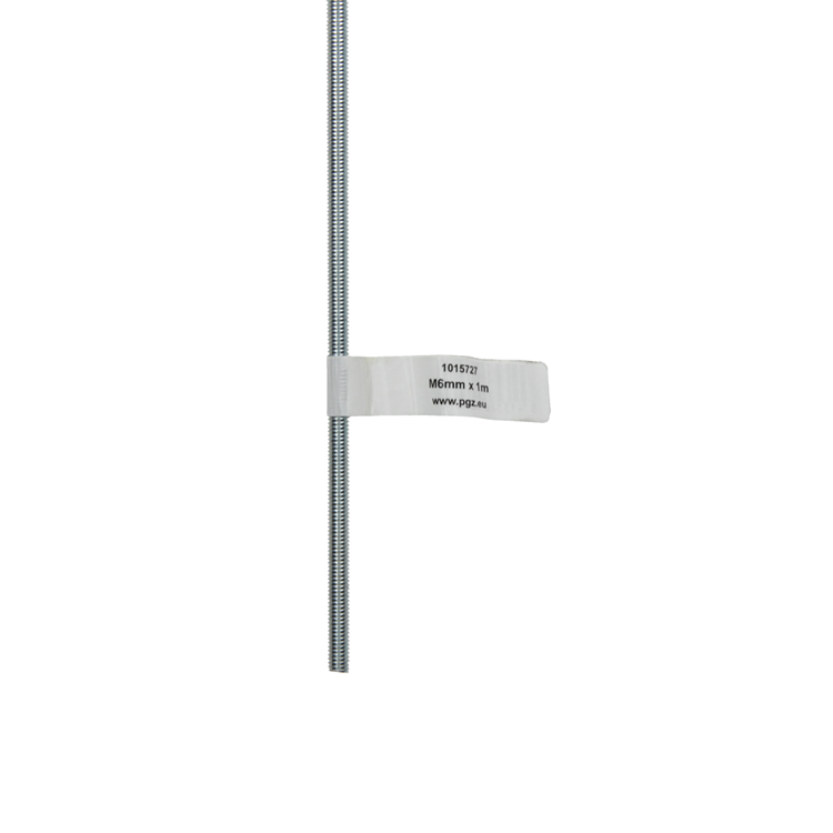 Mack 1015727 - tiges filetées galvanisées din 976 m6x1m | 10 pièces