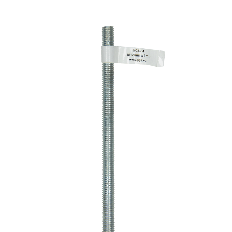 Mack 1003434 - tiges filetées galvanisées din 976 m12x1m | 10 pièces