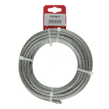 Mack 1015817 - câble en acier galvanisé 6x19 10m 6mm largeur 350 kg din en 12385-4 | 5 pièces - afbeelding 5