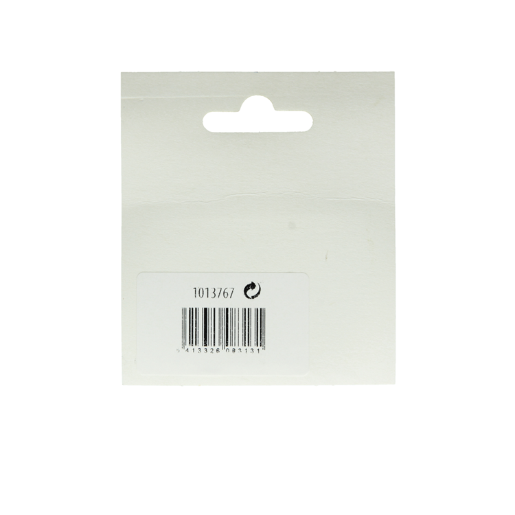 Mack 1013767 - 4 charnières étroites galvanisées h 20 x l 16 mm | 5 pièces