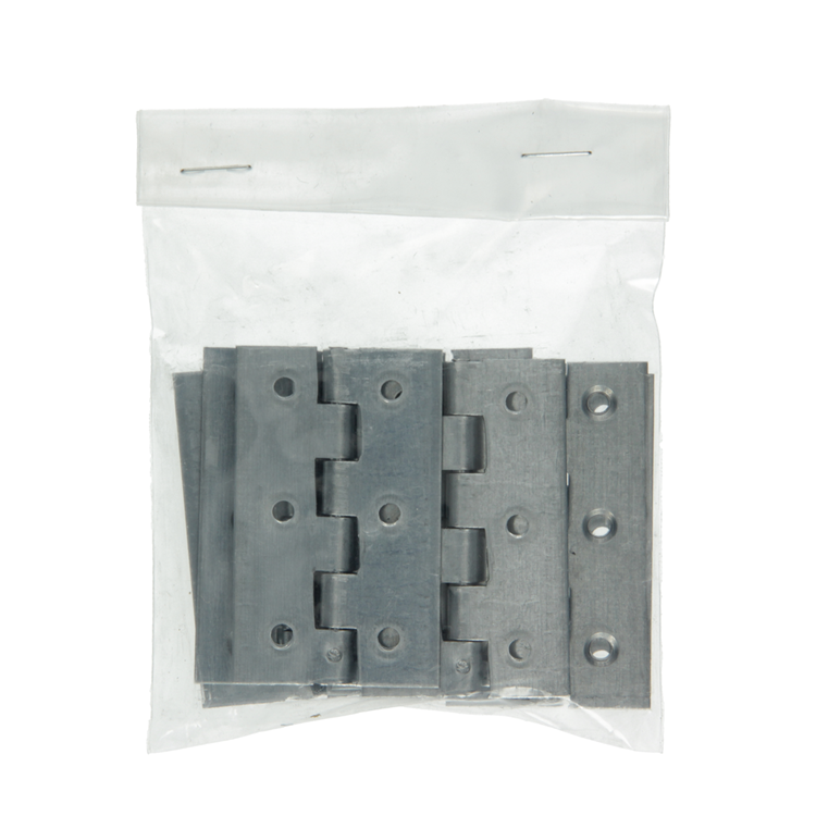Mack 1013739 - 10 charnières étroites galvanisées 60 x l 35 mm | 5 pièces