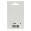 Mack 1013795 - 4 carrés plissés peints en blanc 60x60mm | 10 pièces