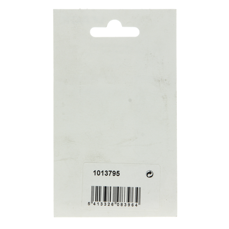 Mack 1013795 - 4 carrés plissés peints en blanc 60x60mm | 10 pièces