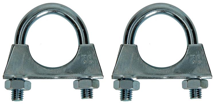 Mack 1008558 - 2 colliers d'échappement uni. m8x32mm | 5 pièces