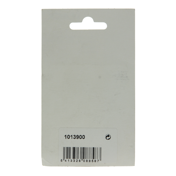 Mack 1013900 - 2 charnières de placard semi-cachées. nickelé h 66 x l 30 mm | 5 pièces