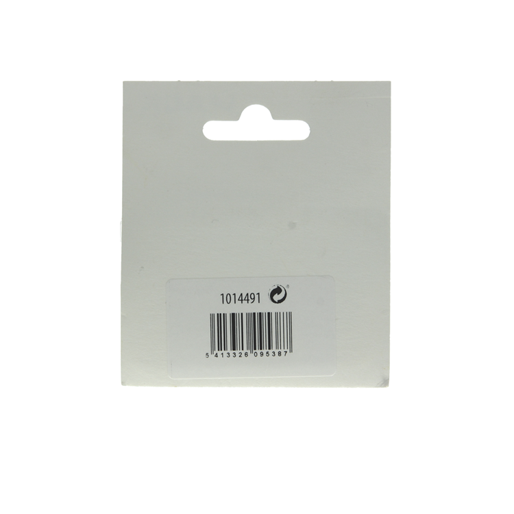 Mack 1014491 - 8 équerres d'étagère nickelées ø 5 mm | 5 pièces