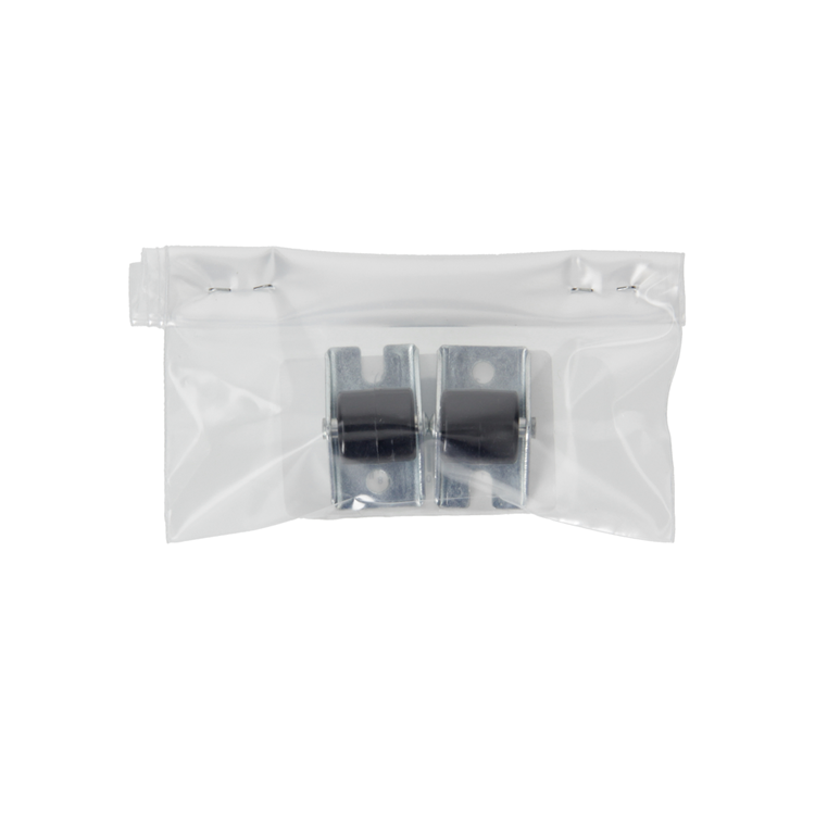 1014736 - 2 pcs roulettes fixes en plastique 13mm | 5 pièces