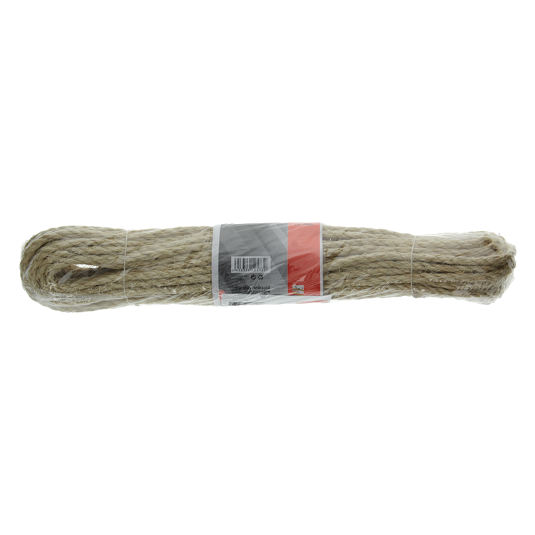 Mack 1014926 - fil torsadé en sisal 6mm env. 20m | 5 pièces