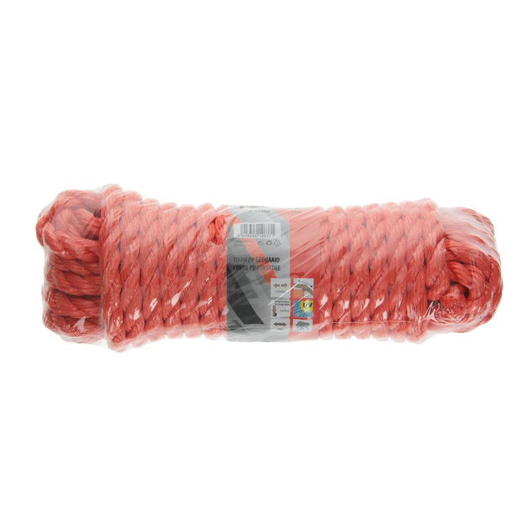 Mack 1014929 - fil pp torsadé orange 12mm 10m | 5 pièces