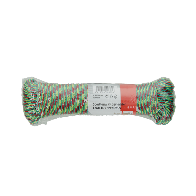 Mack 1014939 - corde de sport brin tressé pp3mm 20m | 5 pièces