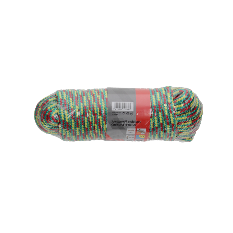 Mack 1014942 - corde de sport brin tressé pp8mm 20m | 5 pièces