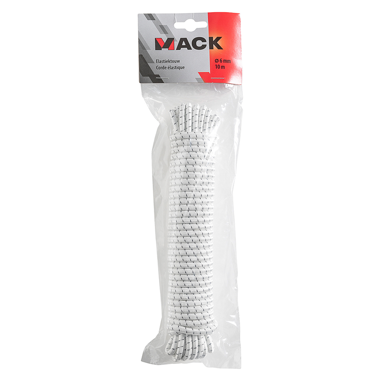 Mack 1014961 - brin de corde élastique 6mm 10m | 5 pièces