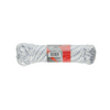 Mack 1014995 - pp tressé blanc bleu fil 4mm 20m | 5 pièces