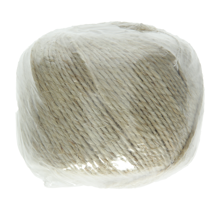 Mack 1013953 - bobine de corde d'emballage en sisal 3mm environ. 90m | 5 pièces
