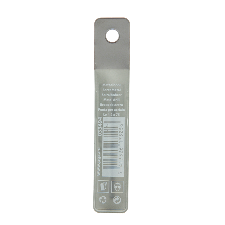 Mack 1018198 - foret à métaux hss co5% din 338 ø 4,2 x 75 mm | 5 pièces