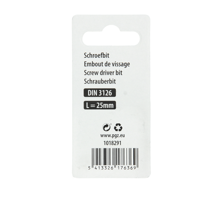 Mack 1018291 - embout de tournevis ph3 l25mm 3pcs | 5 pièces