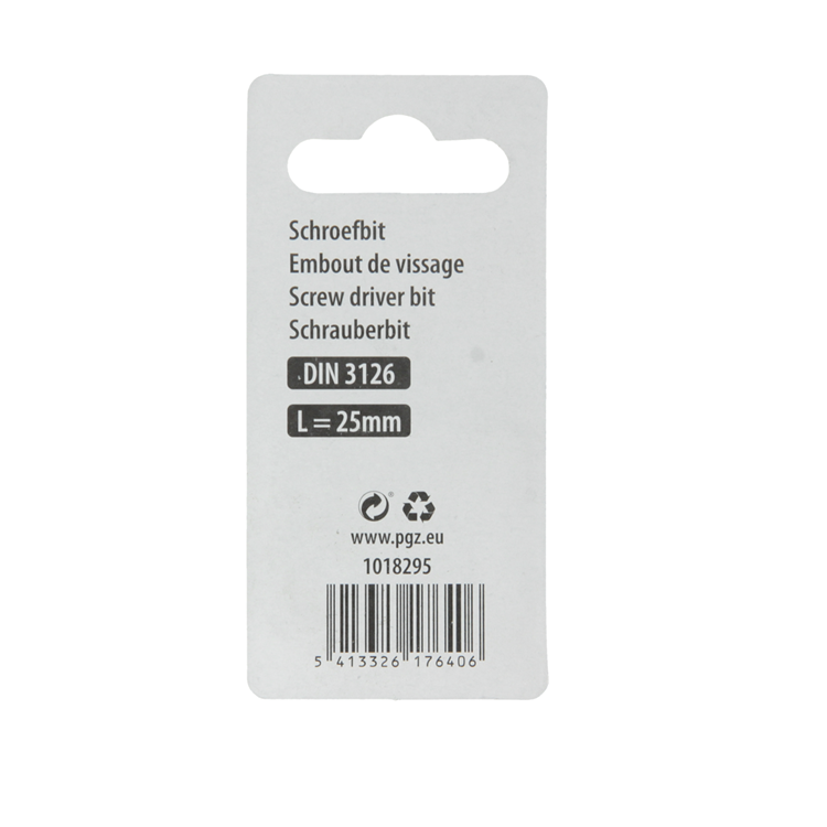 Mack 1018295 - embout à vis pz1 l25mm 3pcs | 5 pièces