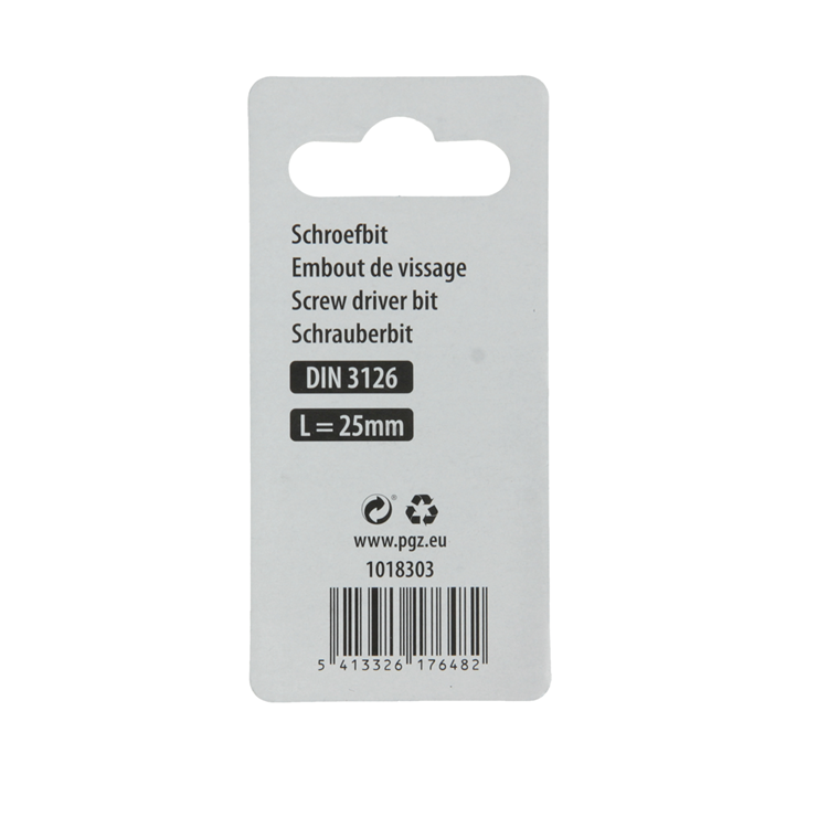 Mack 1018303 - embout à vis t20 l25mm 3pcs | 5 pièces
