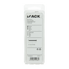 Mack 1017171 - clou tête convexe laiton 20 gr 1,5 x 25 mm | 10 pièces
