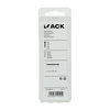 Mack 1017177 - clou à tête ronde en acier trempé à 50 degrés 2,0 x 40 mm | 10 pièces