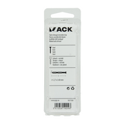 Mack 1017189 - clou à nervures en acier uk st. trempé + galvanisé 14 pièces 2,7 x 60 mm | 10 pièces - afbeelding 5