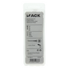 Mack 1017264 - vis pour panneaux d'aggloméré avec tête plaquée jaune. 5 pièces 6,0 x 70 mm | 10 pièces
