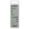 Mack 1017274 - vis pour panneaux d'aggloméré à tête cylindrique plaquée jaune 20 pièces 4,0 x 30 mm | 10 pièces