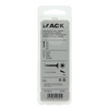 Mack 1017285 - spainplschr.vzkop-auto-assemblage plaqué jaune 40 pièces 3,5 x 16 mm | 10 pièces