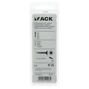 Mack 1017297 - spaanplschr.vzkop-selfb. plaqué jaune 18 pièces 4,0 x 40 mm | 10 pièces - afbeelding 5