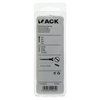Mack 1017350 - vis à bois tête fraisée galvanisée 27 pcs 3,5 x 16 mm | 10 pièces