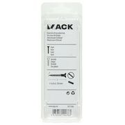 Mack 1017366 - vis à bois tête fraisée galvanisée 6 pcs 6,0 x 50 mm | 10 pièces - afbeelding 6