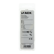 Mack 1017374 - vis à bois à tête cylindrique en acier galvanisé 12 pcs 4,0 x 30 mm | 10 pièces - afbeelding 6